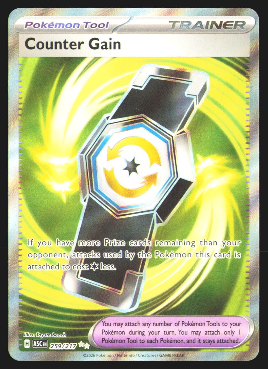 Counter Gain - 259/217