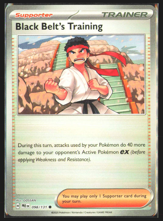 Black Belt's Training - 098/131 (Poke Ball Pattern)