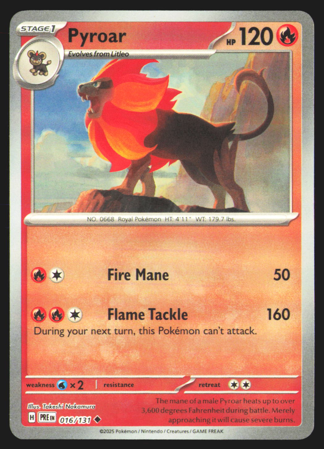 Pyroar (Poke Ball Pattern)