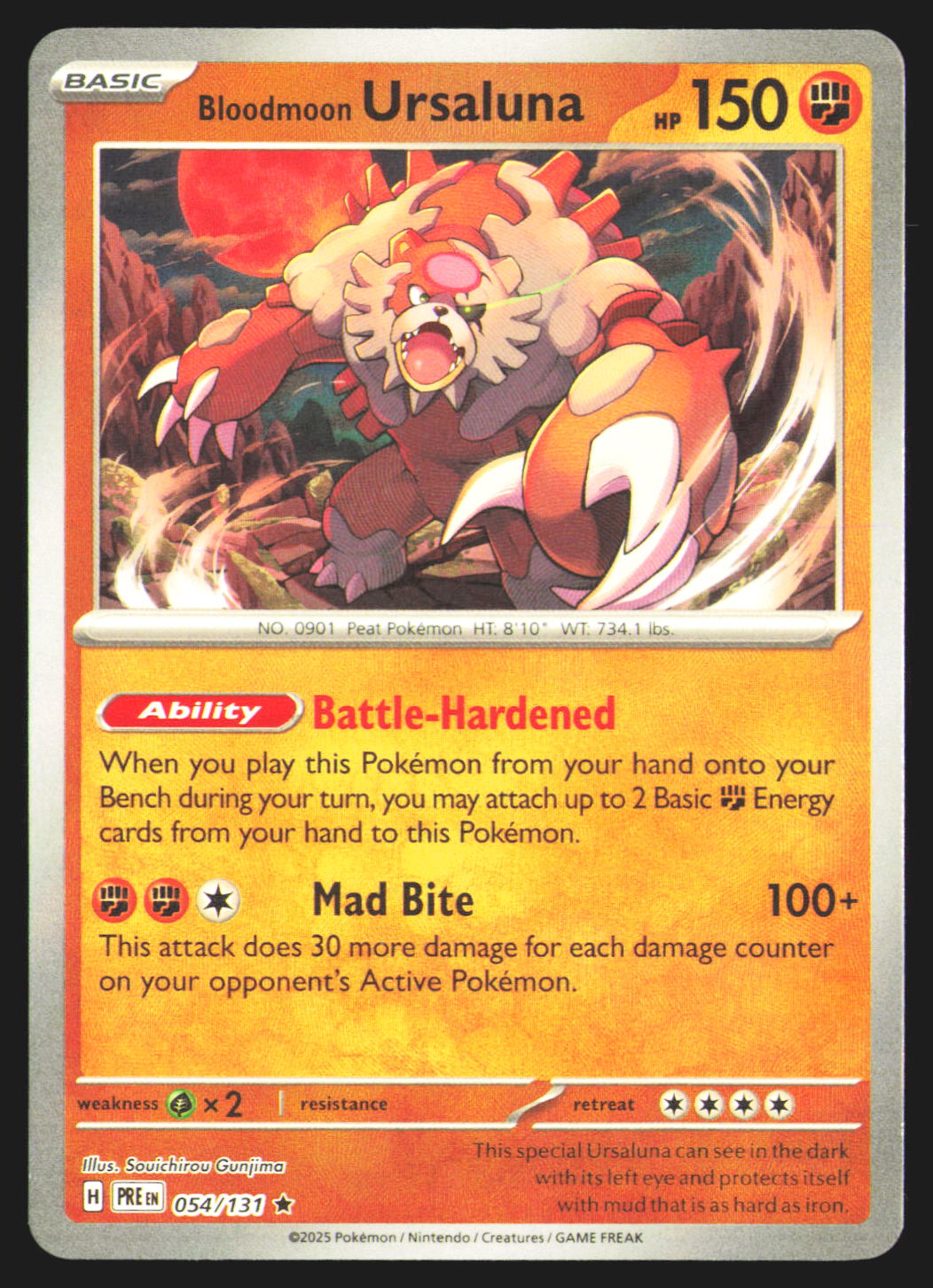 Bloodmoon Ursaluna (Poke Ball Pattern)