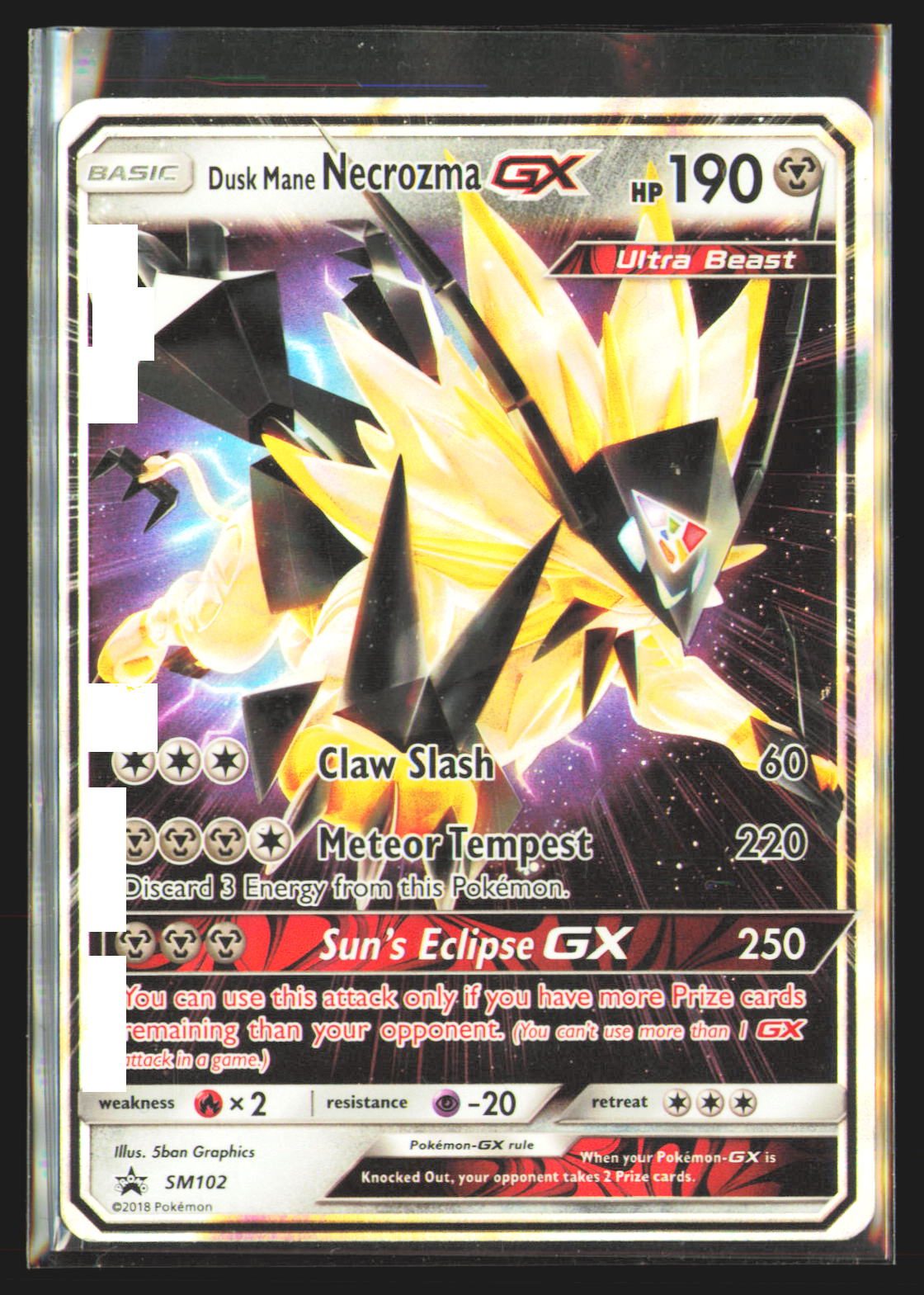 Dusk Mane Necrozma GX - SM102
