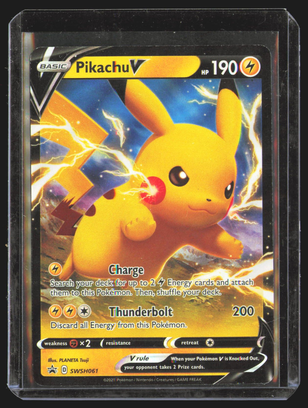 Pikachu V - SWSH061