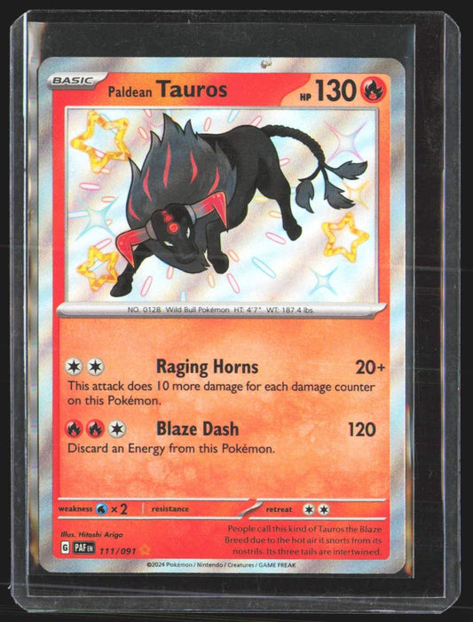 Paldean Tauros - 111/091