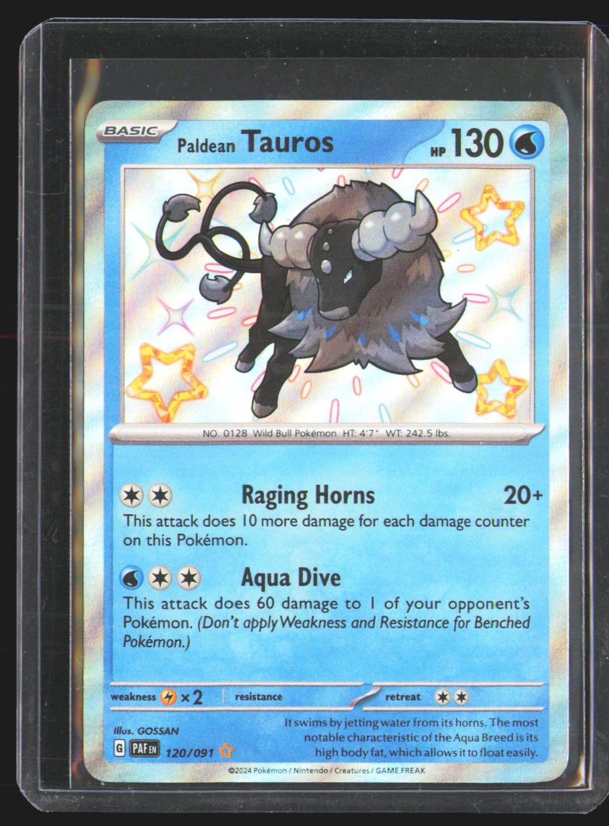 Paldean Tauros - 120/091