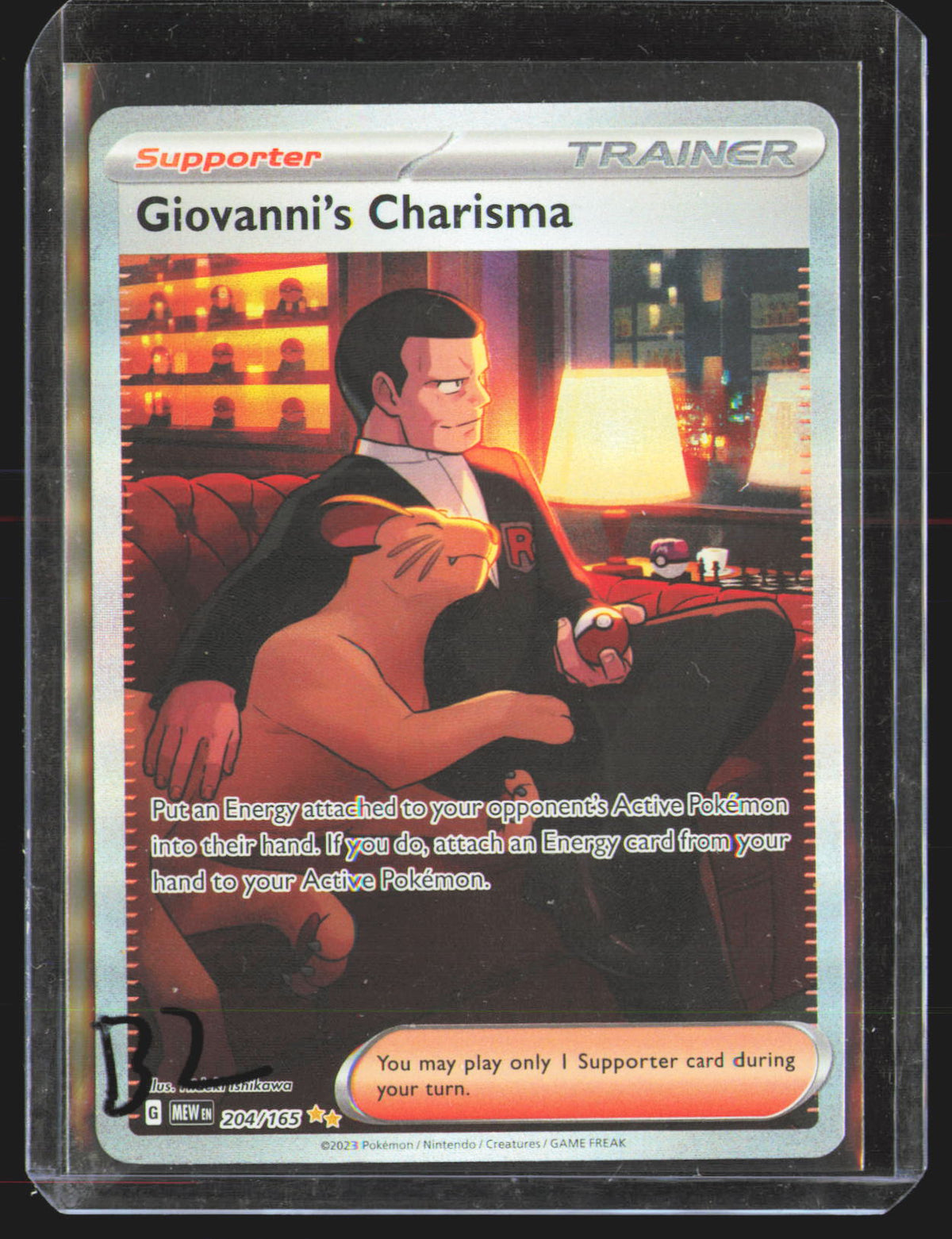 Giovanni's Charisma - 204/165