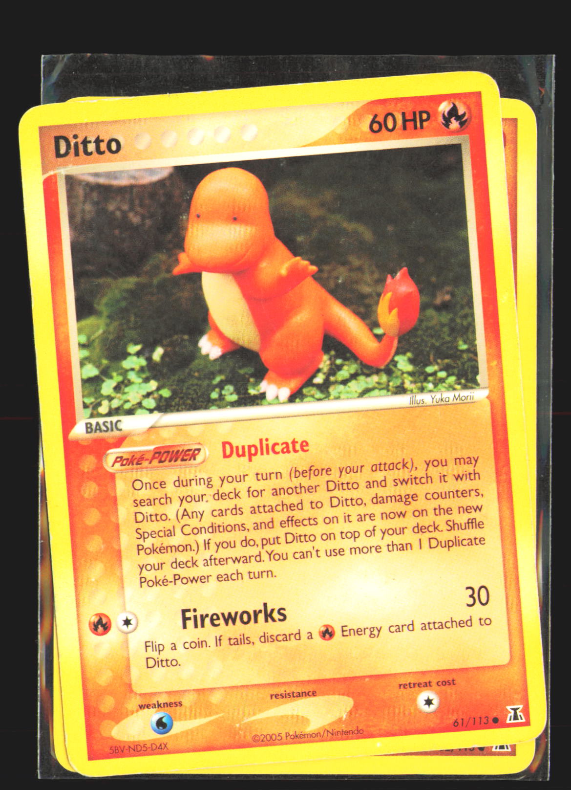 Ditto - 61/113 (Charmander)