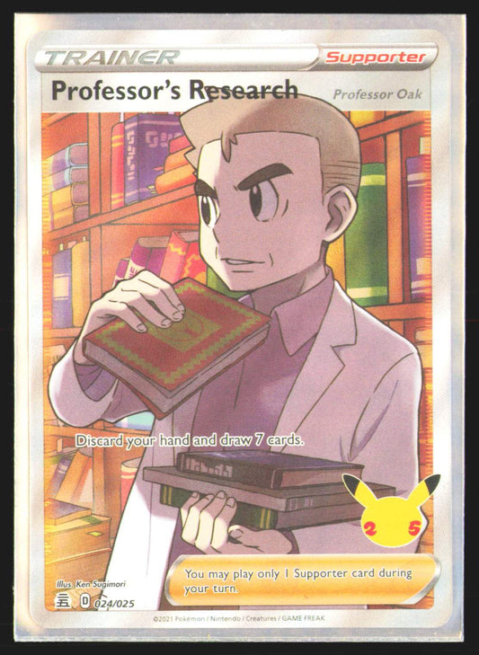 Professor's Research [Professor Oak] (Full Art)