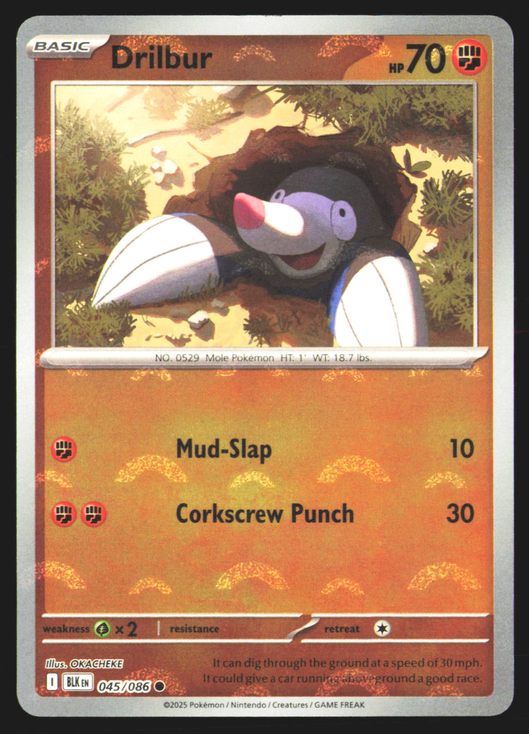 Drilbur (Poke Ball Pattern)