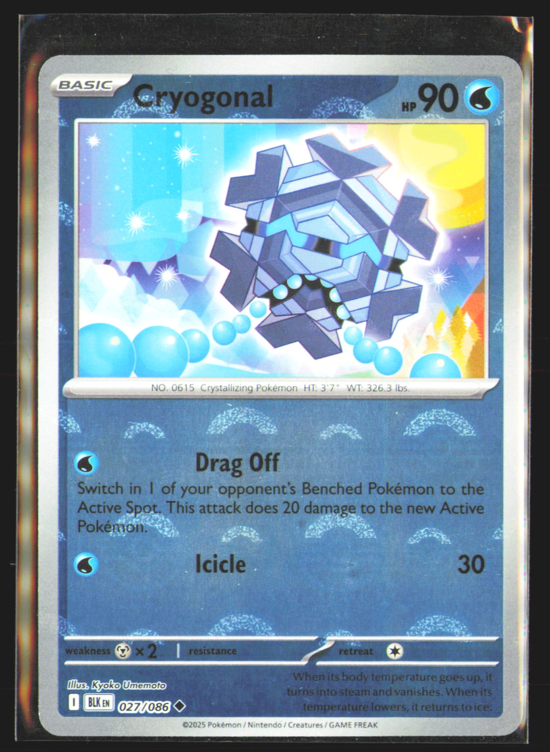 Cryogonal (Poke Ball Pattern)