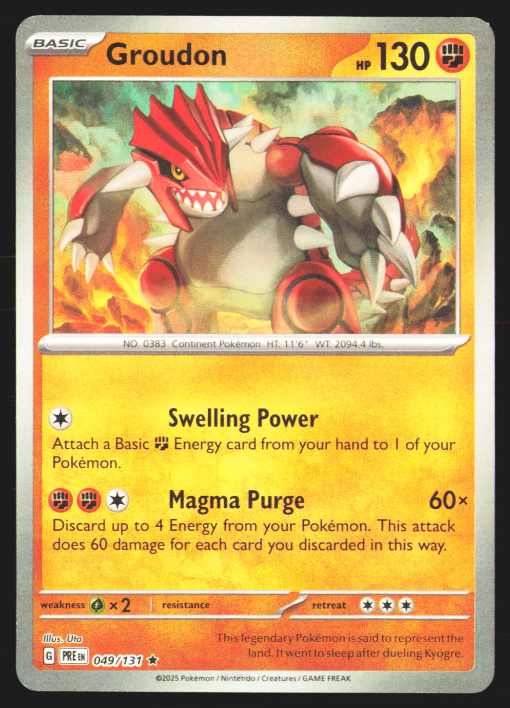 Groudon (Poke Ball Pattern)