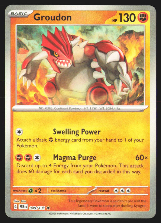 Groudon (Poke Ball Pattern)