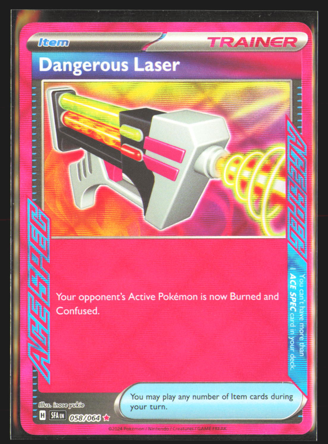 Dangerous Laser