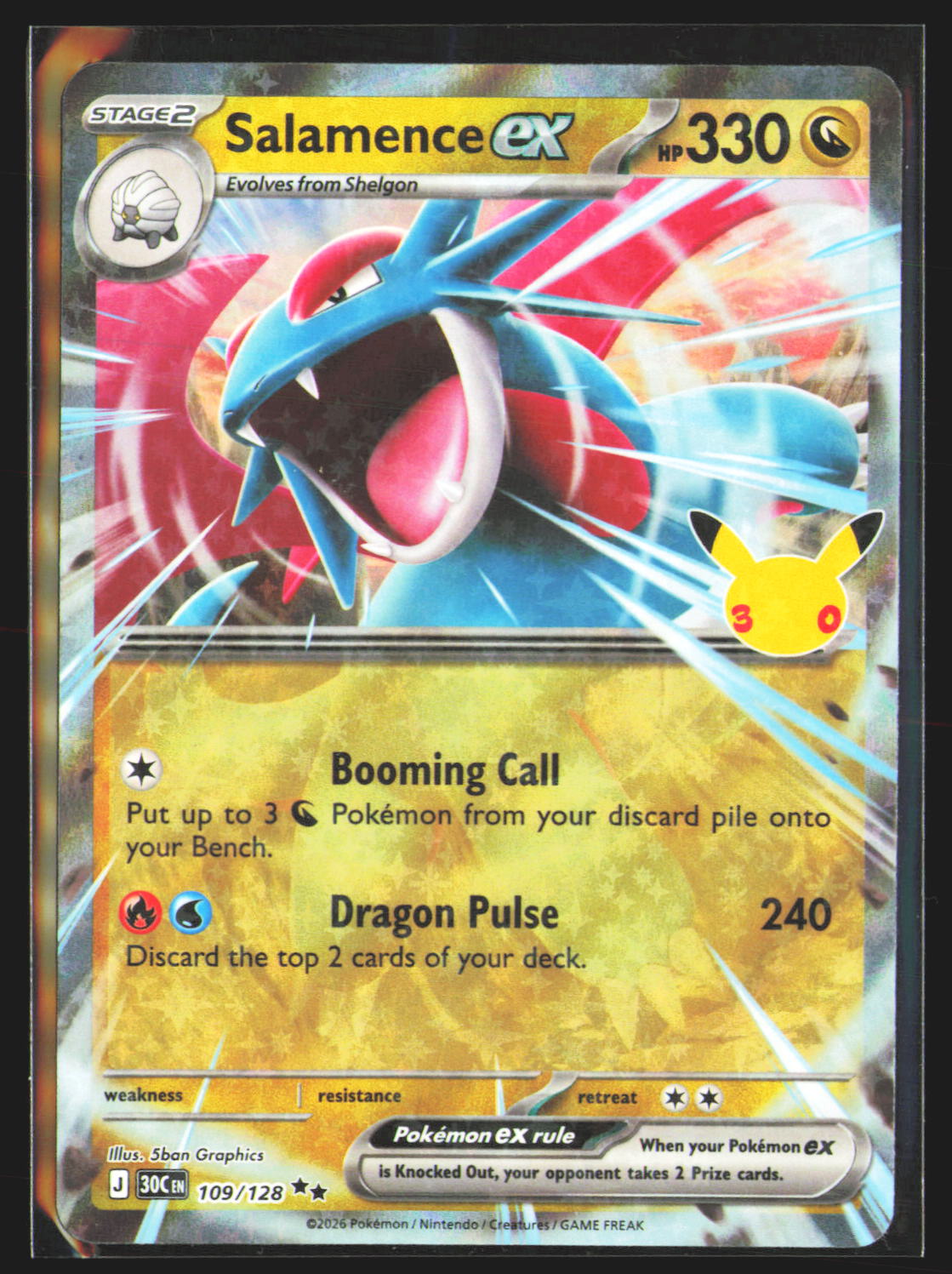 Salamence ex - 109/128