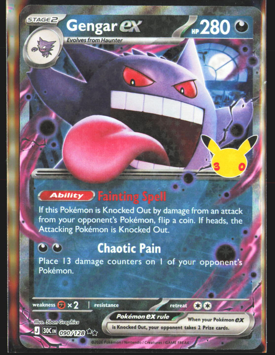Gengar ex - 090/128
