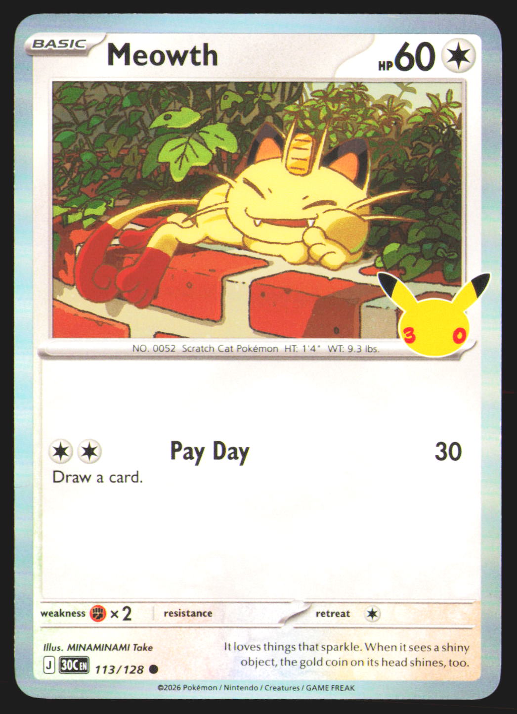 Meowth - 113/128