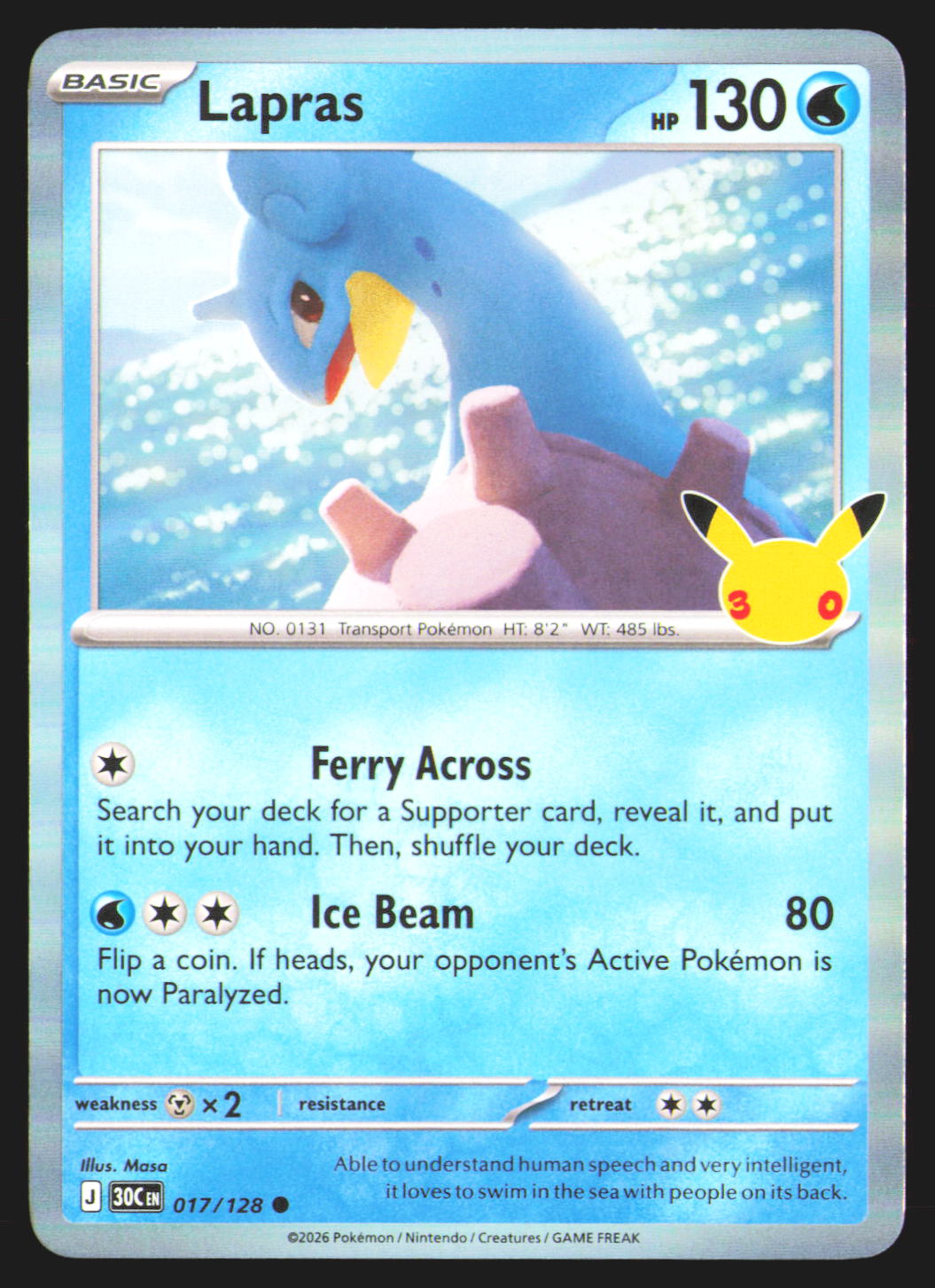 Lapras - 017/128