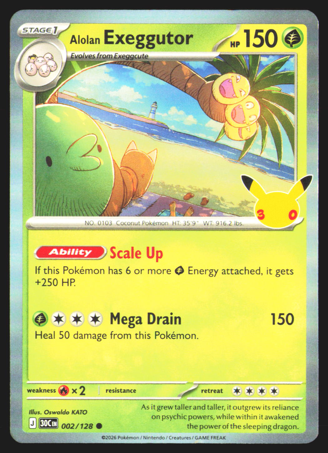 Alolan Exeggutor - 002/128