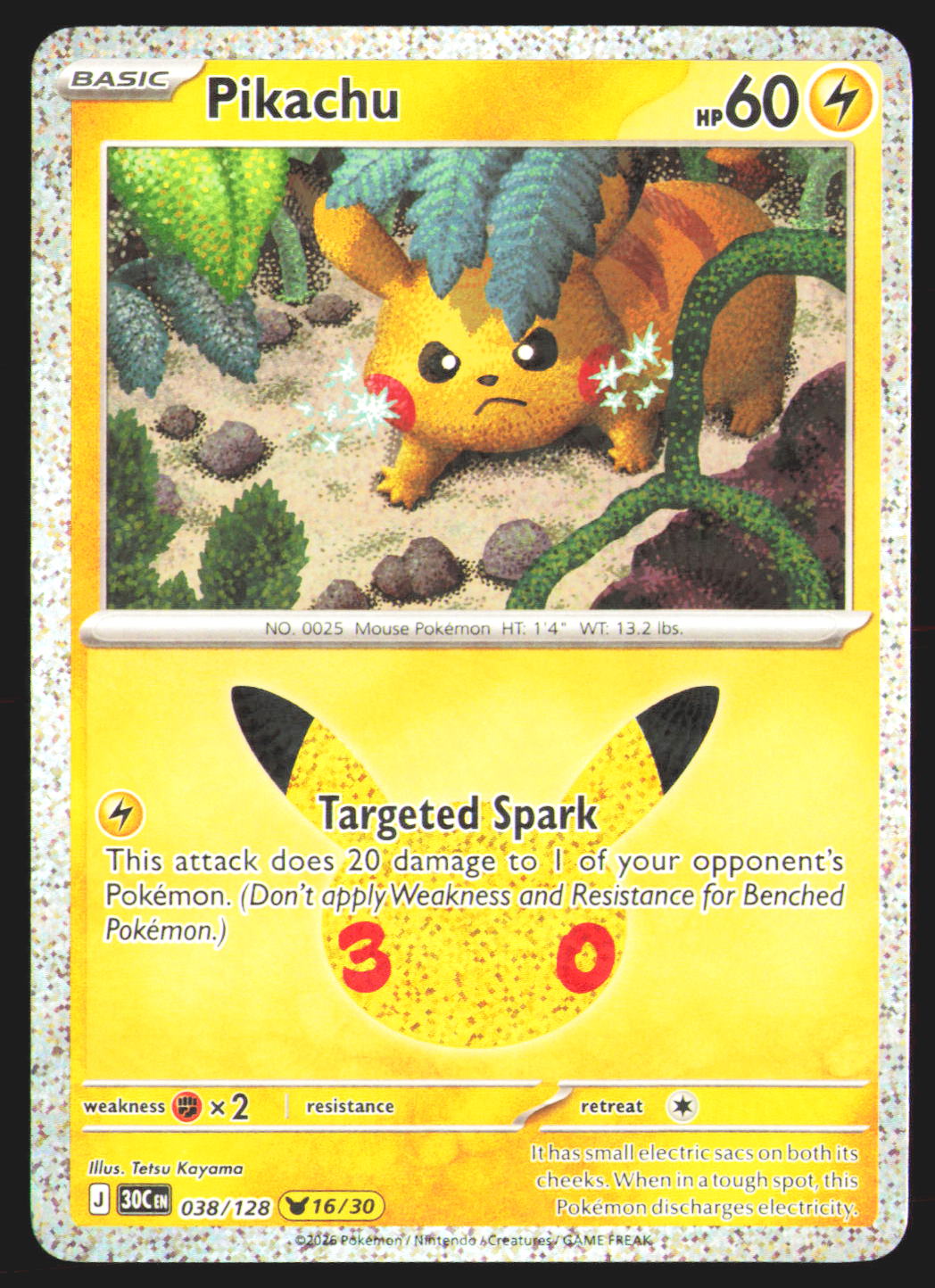 Pikachu - 038/128