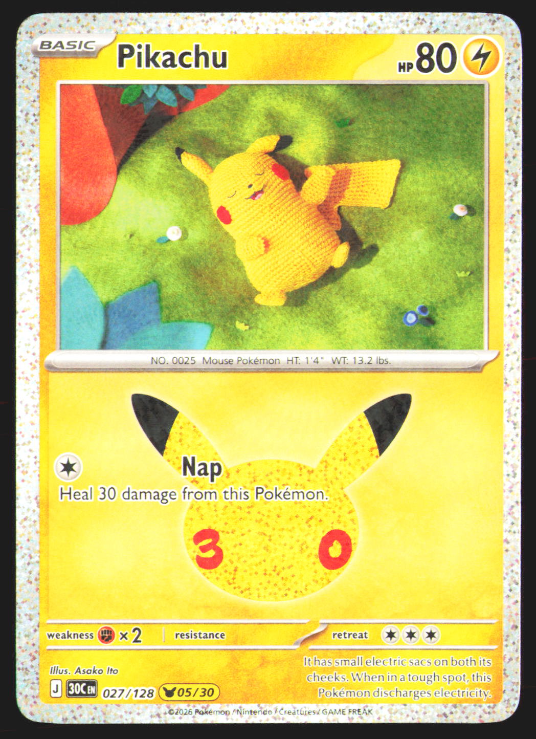 Pikachu - 027/128