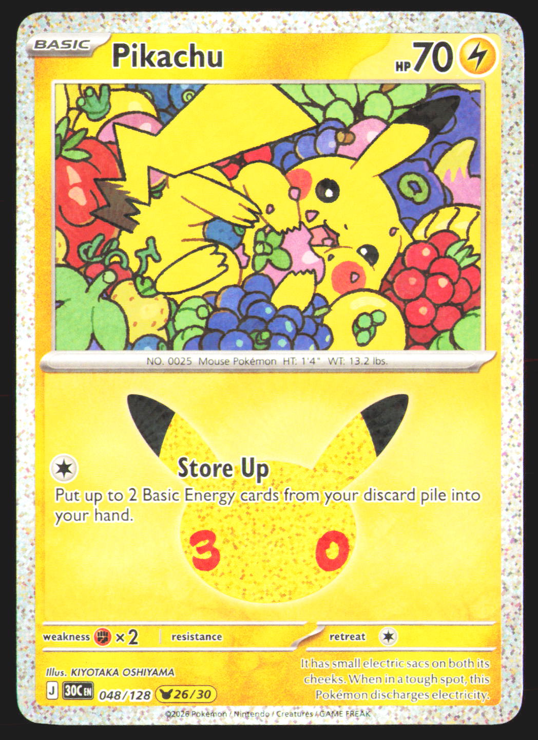 Pikachu - 048/128