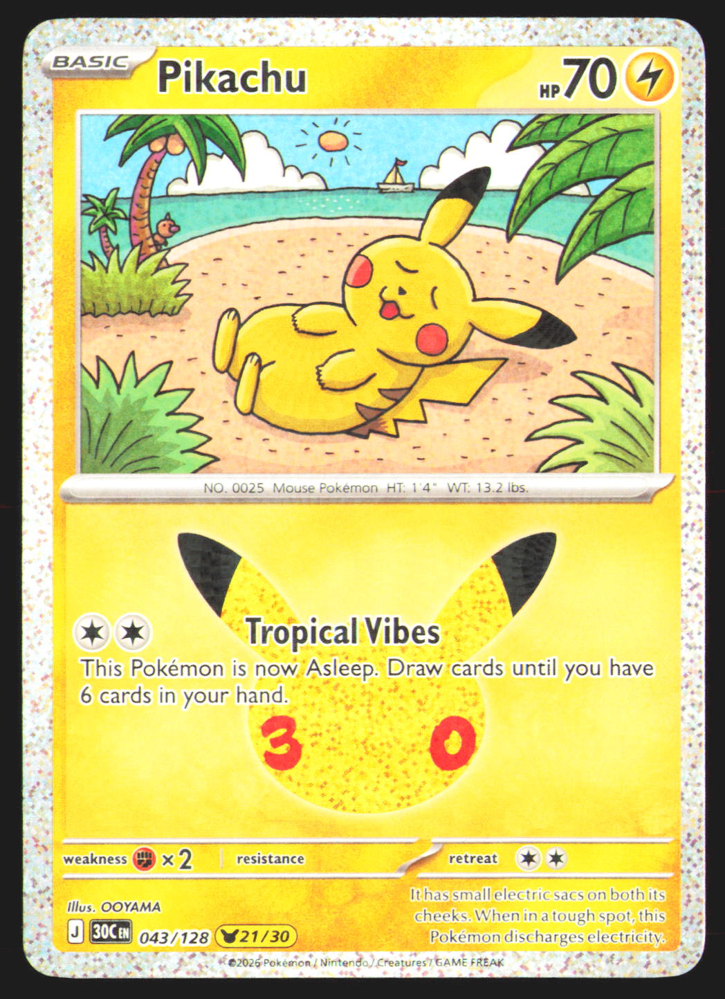 Pikachu - 043/128