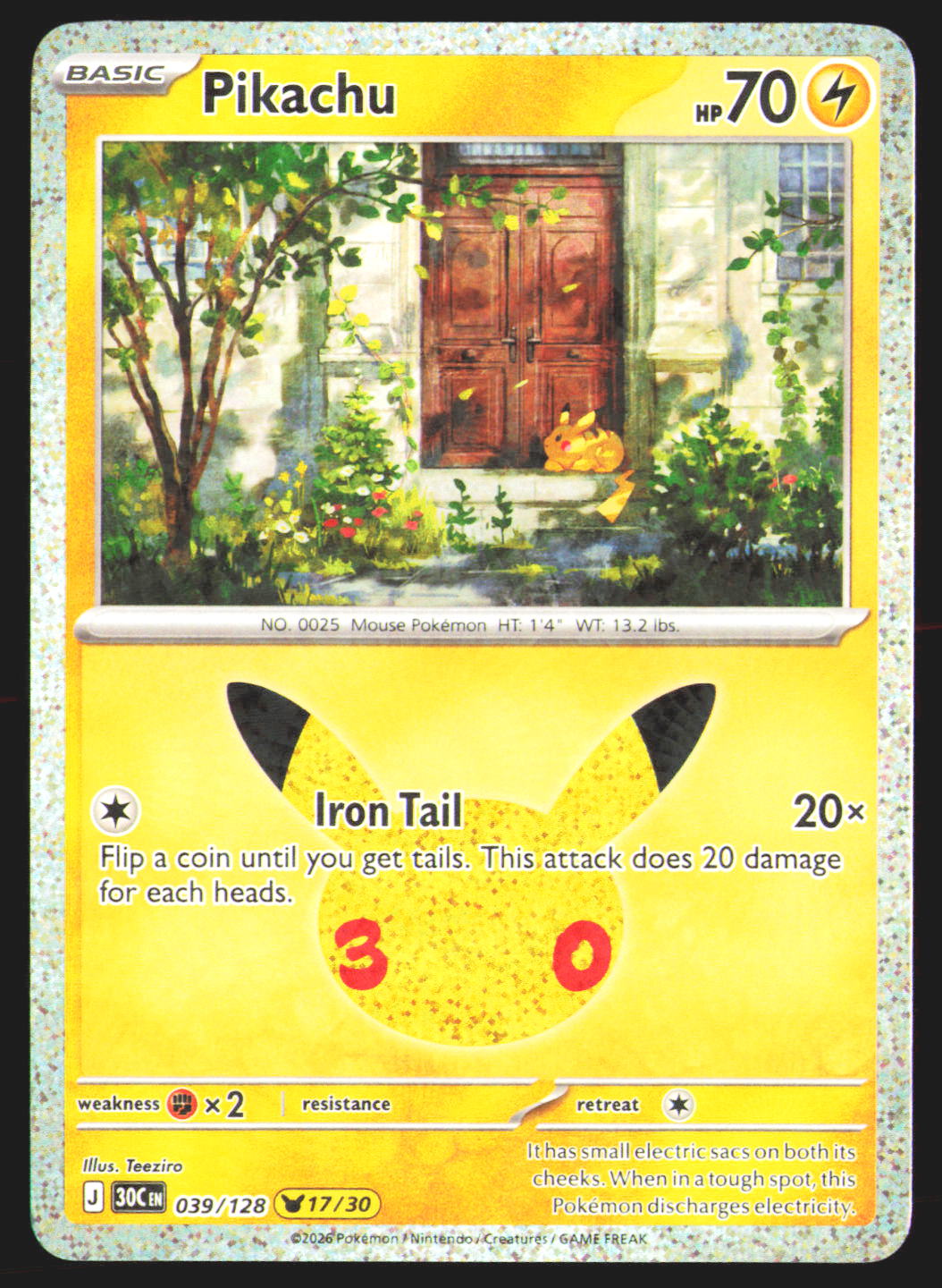 Pikachu - 039/128