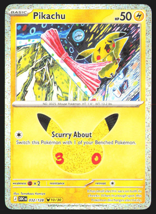 Pikachu - 032/128