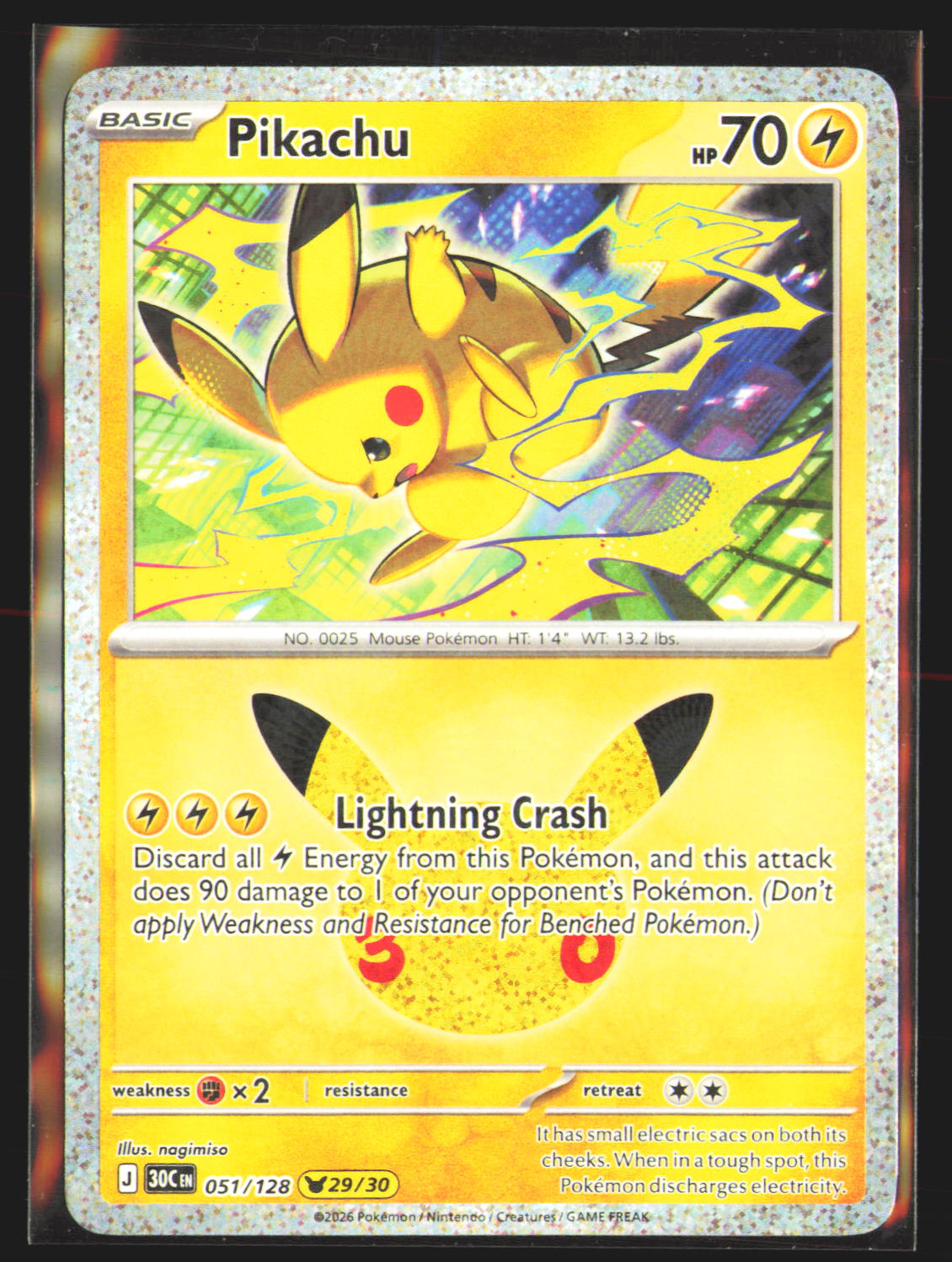 Pikachu - 051/128