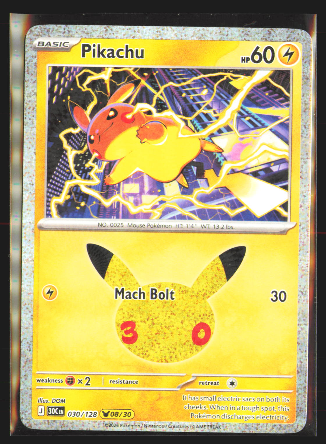 Pikachu - 030/128