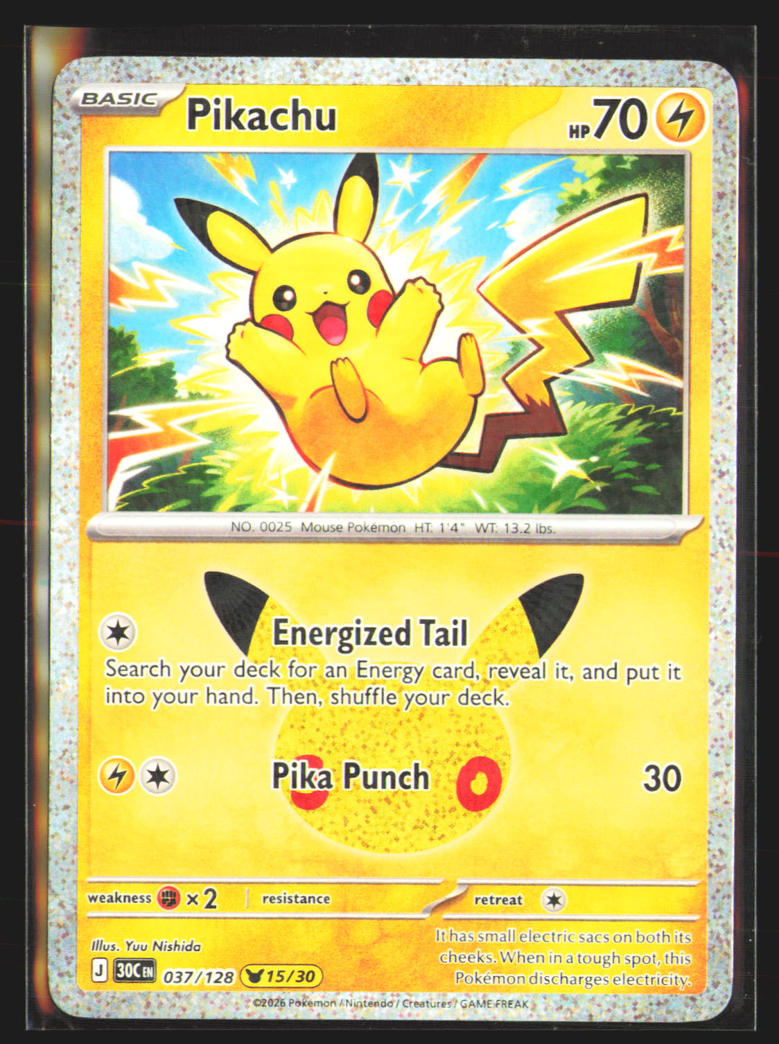 Pikachu - 037/128