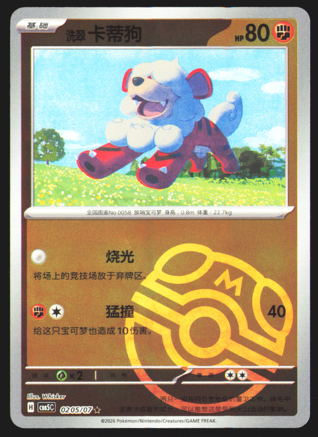 Hisuian Growlithe - 2 05