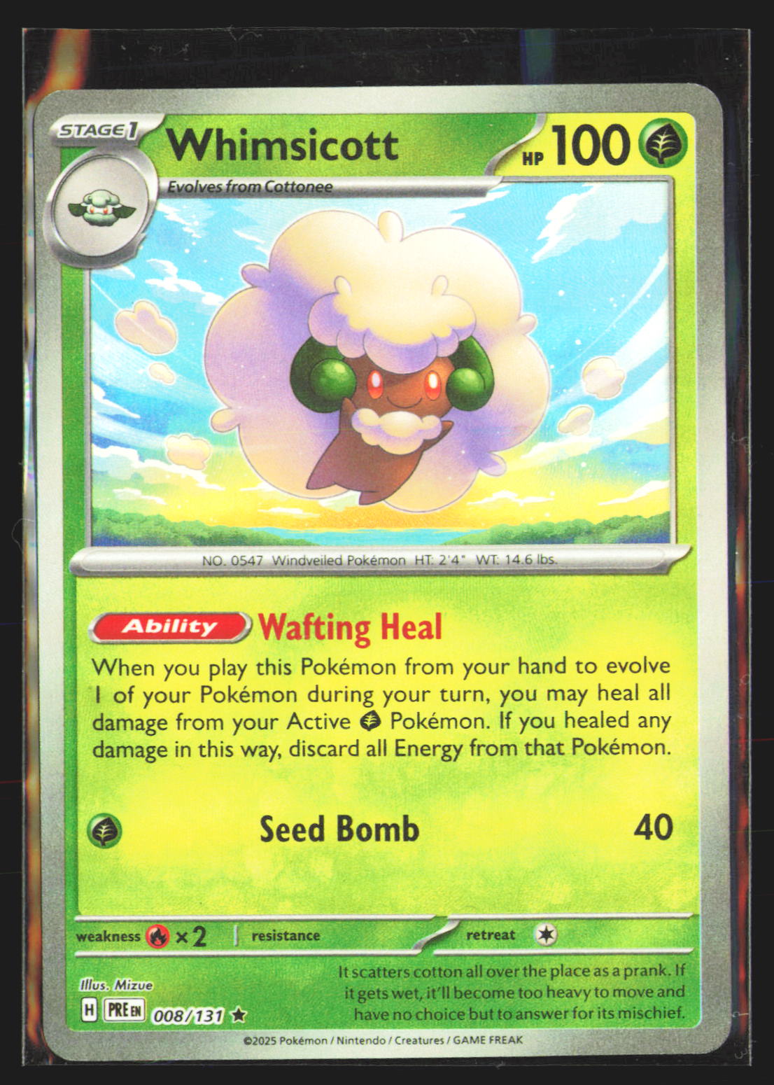 Whimsicott (Poke Ball Pattern)