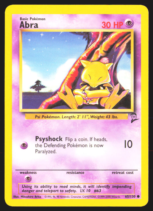Abra | Near Mint / English / Normal