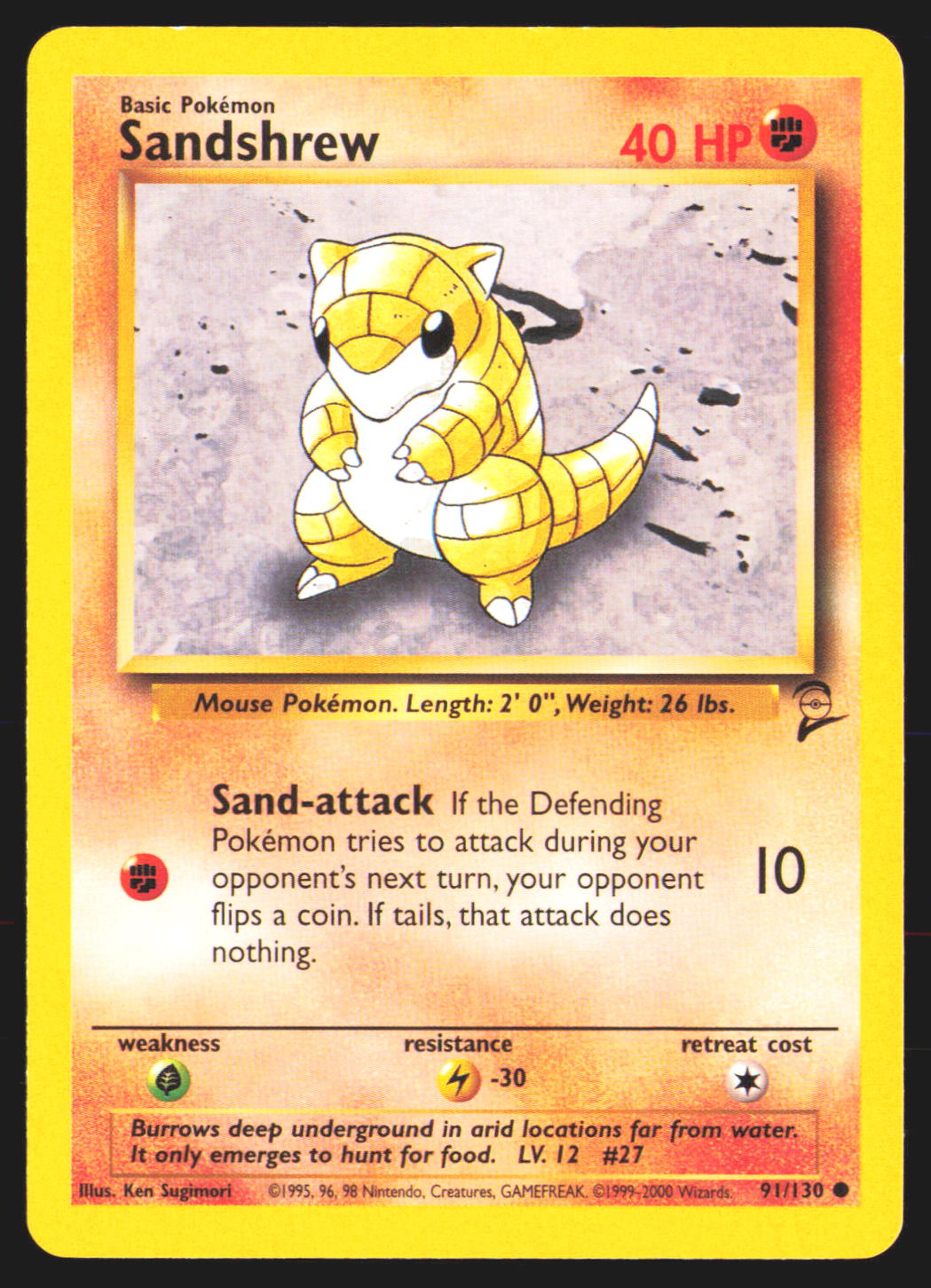 Sandshrew | Near Mint / English / Normal