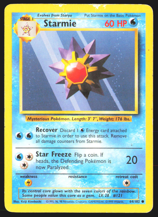 Starmie | Near Mint / English / Normal