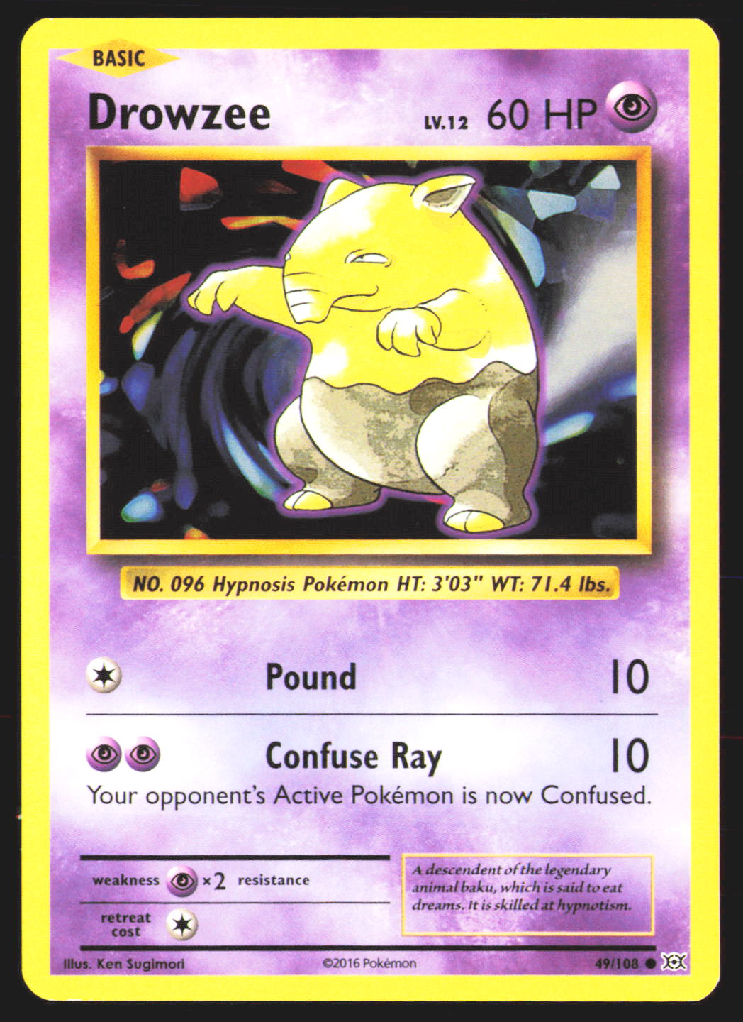 Drowzee | Near Mint / English / Normal
