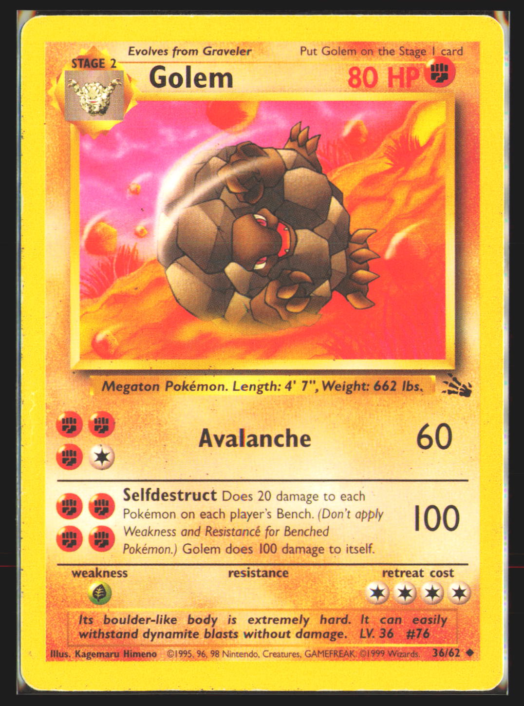 Golem | Moderately Played / English / Unlimited