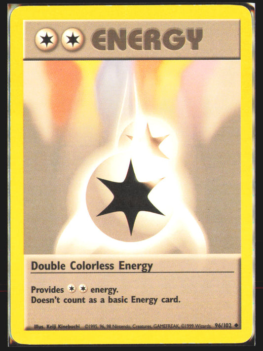 Double Colorless Energy