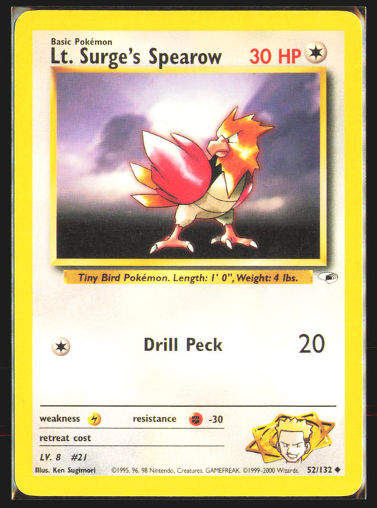 Lt. Surge's Spearow (52)