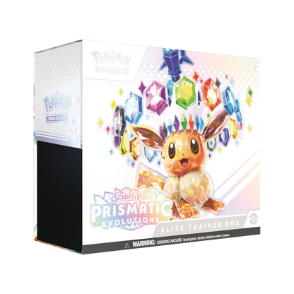 Pokémon Trading Card Game (TCG): Scarlet & Violet Prismatic Evolutions Elite Trainer Box