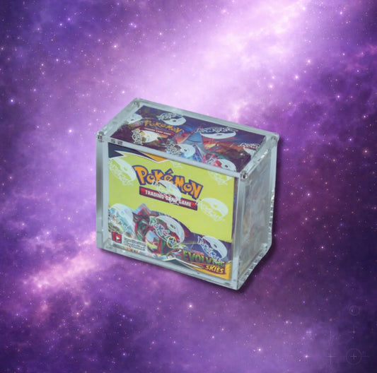 TCGPals - Pokemon Booster Box Acrylic Case - PokePals UK